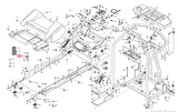 Healthrider S600 S150 S200 S400 EX Treadmill Latch Catch 156302 - hydrafitnessparts