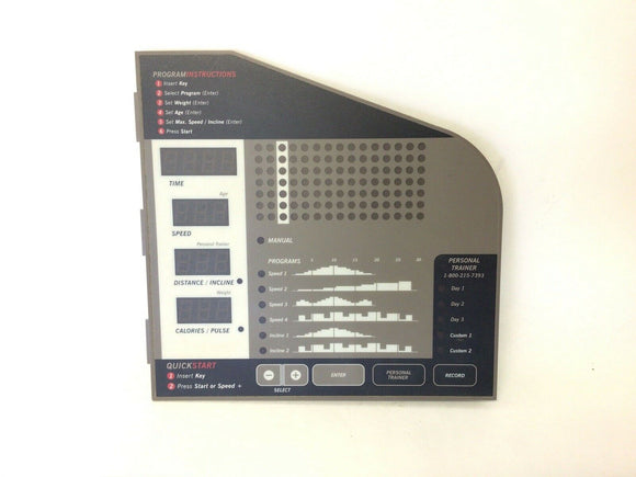 Healthrider S600 S400 Treadmill Display Console Panel MFR-ET638B&EDT 638 154817 - hydrafitnessparts