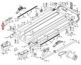 Healthrider Treadmill Plastic Rear Left Foot H79t H190t H110t H105T Feet - fitnesspartsrepair