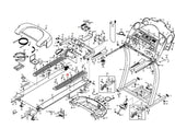 Heathrider Proform 400SE 500SELS500 S300SE 12.5 Treadmill Right Deck Rail 178327 - hydrafitnessparts