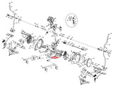 Horizon 2.1E RE1 E30 Elliptical Magnetic Brake Resistance Flywheel Set 013196-Z - fitnesspartsrepair