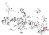 Horizon 2.3E 3.3E 4.3E Elliptical Left and Right Pedal Pivot Block 063836-Z - hydrafitnessparts