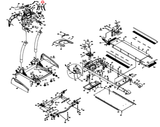 Horizon AFG Fitness 1.0AT 2.3T 3.3T Treadmill Elevation Membrane Key 040682-A - hydrafitnessparts