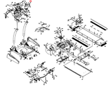 Horizon AFG Fitness 1.0AT 2.3T 3.3T Treadmill Elevation Overlay 049204-A - hydrafitnessparts