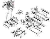 Horizon AFG Fitness 1.0AT 2.3T 3.3T Treadmill Programs Membrane Key 040684-A - hydrafitnessparts