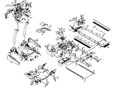 Horizon AFG Fitness 1.0AT 2.3T Treadmill Time Distance Window Overlay 056463-A - hydrafitnessparts