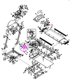 Horizon AFG Matrix Fitness Treadmill Hex Socket Screw M8X1.25PX45L 004568-Z - hydrafitnessparts