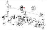 Horizon CE6.0 - EP506B E5 - EP506C EX67 - EP506 Elliptical Power Entry Console Wire Harness 101338 - hydrafitnessparts