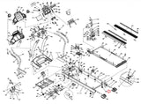 Horizon Fitness 13.0AT - TM333 T4 - TM264 T6 - TM250 Treadmill Leveling Foot Leveler 048980-AA - hydrafitnessparts