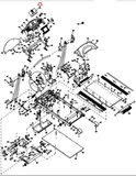 Horizon Fitness 200 205 TSC2 T20 Elite Treadmill Console Overlay Face 002882-A - hydrafitnessparts