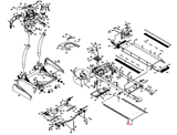 Horizon Fitness 2.3T TM230 T5x TM65D Treadmill Main Frame Bottom Cover 063709-AA - hydrafitnessparts