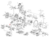 Horizon Fitness 5.0AE E1200 E900 EX-76 EX-77 E1201 Elliptical Guide Rail Swivel Axle 071175 - hydrafitnessparts