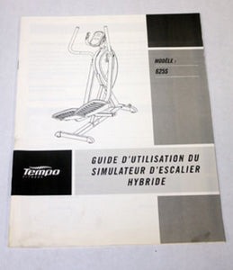 Horizon Fitness 625S - CS202C Stepper Step Owner's User's Manual 102479 - hydrafitnessparts