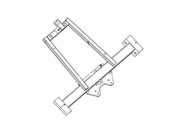 Horizon Fitness 7.0AT-04 - TM1021 Treadmill Console Frame Base Set 1000461883 - hydrafitnessparts