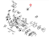 Horizon Fitness 7.0IC - FC50 Stationary Bike Display Console Assembly 1000471840 - hydrafitnessparts