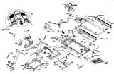 Horizon Fitness 7.4AT-04 - TM499G Treadmill Insert Staff Semi Assembly 1000468123 - hydrafitnessparts