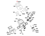 Horizon Fitness 7.4AT-04 - TM499G Treadmill Overlay Warning Sticker 1000106875 - hydrafitnessparts