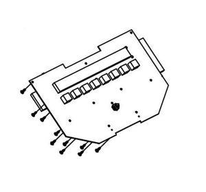 Horizon Fitness 7.4AT-04 Treadmill Display Console Electronic Circuit Board 1000465371 - hydrafitnessparts