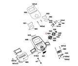 Horizon Fitness 7.8AT-04 -TM1000C PTM1000C Treadmill Left Up Key 1000437814 - hydrafitnessparts