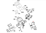 Horizon Fitness 7.8AT-04 - TM1000C PTM1000C Treadmill Screw 4X0.7PX38L 004827-A - hydrafitnessparts