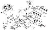 Horizon Fitness 7.8AT-04 - TM1000C Treadmill Lower Motor Cover Down 1000377906 - hydrafitnessparts