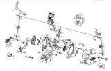 Horizon Fitness CE6.0 E5 EX67 EX77 Elliptical Eye Bolt Hook 1/4"-20UNCx117.5Lx35L"101869 - hydrafitnessparts