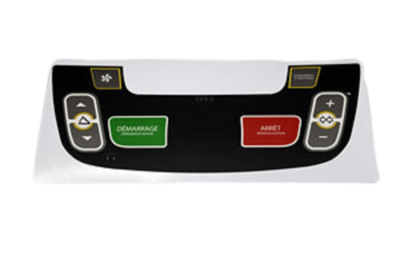 Horizon Fitness CE9.2 - EP543 Elliptical Display Console Keypad Overlay 1000207473 - hydrafitnessparts