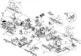 Horizon Fitness CE9.2 LS10.0E LS7.9E LS9.9E Elliptical Left Foot Pedal Arm Assembly 1000308924 - hydrafitnessparts