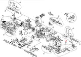 Horizon Fitness CE9.2 LS10.0E LS7.9E LS9.9E Elliptical Right Foot Pedal Arm Assembly 1000308926 - hydrafitnessparts