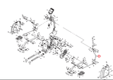 Horizon Fitness Club Series-E700 EP194 Elliptical Right Lower Handlebar 073466 - hydrafitnessparts