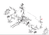 Horizon Fitness Club Series-E700 EP194 Elliptical Right Upper Handlebar 079639 - hydrafitnessparts