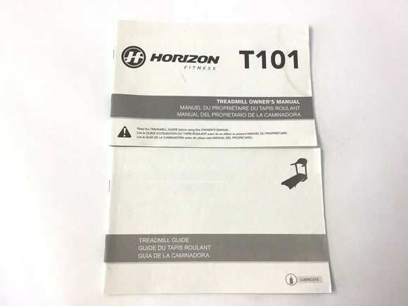 Horizon t700 best sale treadmill manual