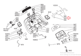 Horizon Fitness CT5.3 - TM660 Treadmill English Overlay Manipulate 1000212615 - hydrafitnessparts