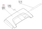 Horizon Fitness CT9.1 - TM635 Treadmill Motor Hood Shroud Cover 1000104955 - hydrafitnessparts