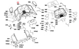 Horizon Fitness CT9.3 - TM444B Treadmill Console Crust Injected 1000225226 - hydrafitnessparts