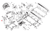 Horizon Fitness CT9.3T M444B T303 TM444 Treadmill Left Console Mast Set 1000232122 - hydrafitnessparts