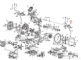 Horizon Fitness E1200 EP178 E900 EP177 Elliptical Rear Leg Arm Joint Cap 071187 - hydrafitnessparts