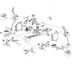 Horizon Fitness E401 - EP503 Elliptical Foot Pedal Arm 100835 - hydrafitnessparts