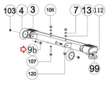 Horizon Fitness Elite R7 U7 UB RB018 Stationary Bike Bolt 1000352910 - hydrafitnessparts