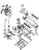 Horizon Fitness Elite Series Treadmill Mast Console Wire Harness 002103-A - hydrafitnessparts