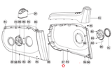 Horizon Fitness Elite U7 - UB Stationary Bike Right Side Chain Cover 1000353006 - hydrafitnessparts