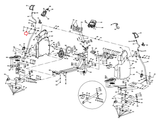 Horizon Fitness EP133D EP133B EP134B Elliptical Left Upper Body Leg 060163-ZL - hydrafitnessparts