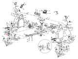 Horizon Fitness EP134B EP133D EP133B Elliptical Pivot Block Set 060161-Z - hydrafitnessparts