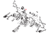 Horizon Fitness Evolve 3 - Ep583 Elliptical Console Mast Assembly 1000346967 - hydrafitnessparts