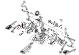 Horizon Fitness Evolve 3 Evolve 5 Elliptical Left Pedal Arm Assembly 1000346970 - hydrafitnessparts