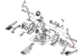 Horizon Fitness Evolve 3 Evolve 5 Elliptical Right Pedal Arm Assembly 1000346971 - hydrafitnessparts