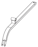 Horizon Fitness Gear Elliptical Right Pedal Arm Set 064316-Z - hydrafitnessparts