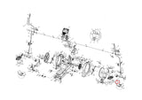 Horizon Fitness Gear Livestrong Elliptical Oval Head Screw M5x0.8Px12L 004364-00 - hydrafitnessparts