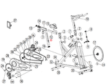 Horizon Fitness GR3 Indoor Cycle - FC060 Stationary Bike Seat Post Slider 1000204247 - hydrafitnessparts