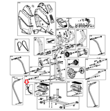 Horizon Fitness HT5.0 - EP031 Stepper Step C Magnet Brake Bracket Set 1000439950 - hydrafitnessparts